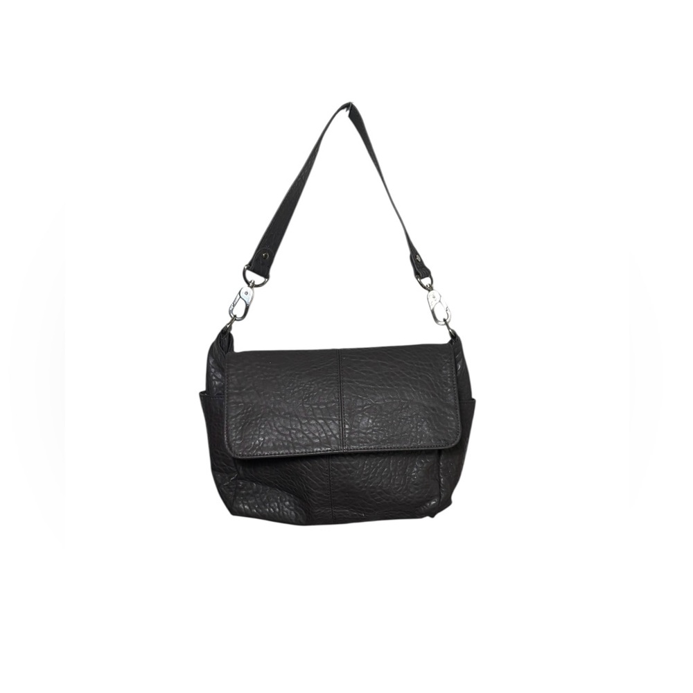 Jewell by Thirty One Gray Pebbled Shoulder Bag